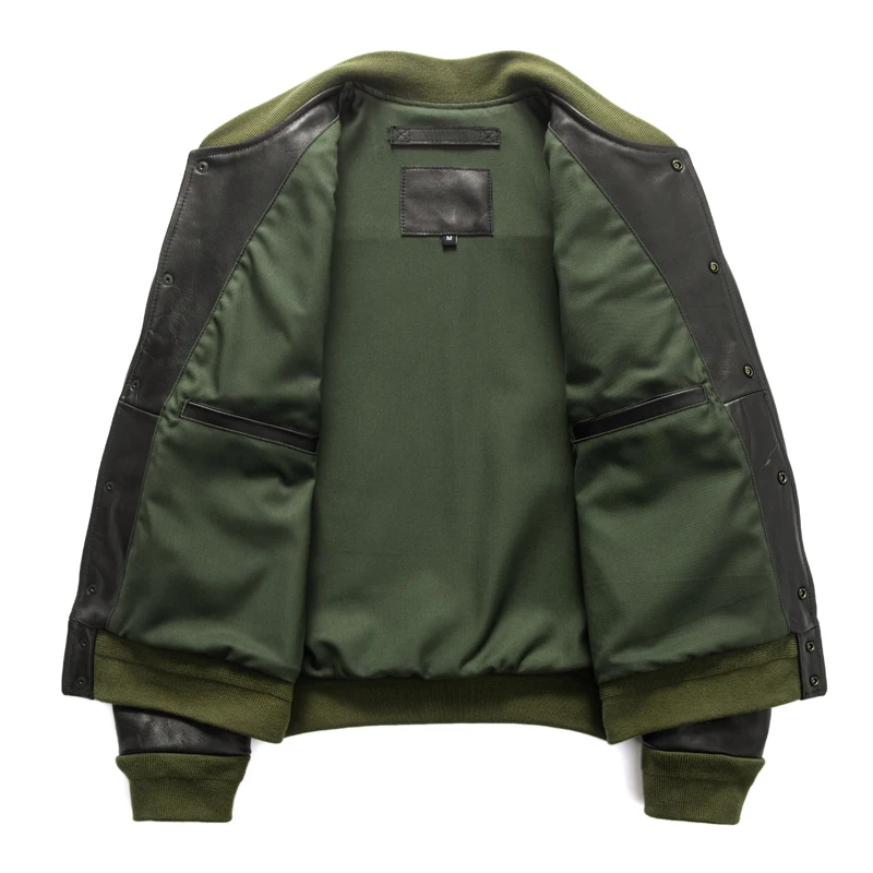 Motorcycle Leather Jacket Windproof And Scratch Resistant Off-road Riding Jacket Men's Casual Short Jacket Horse Leather Jacket - Image 4