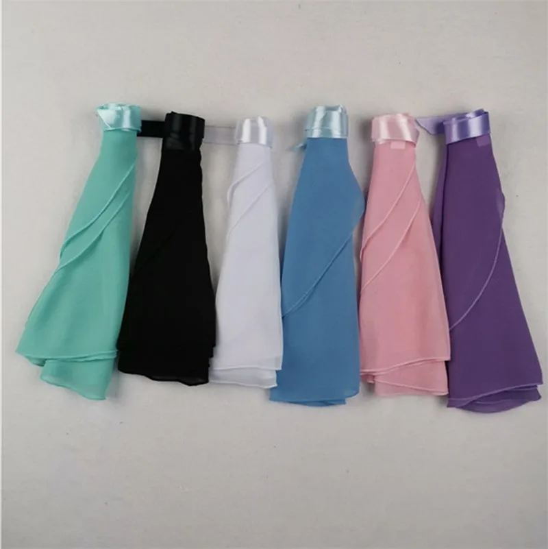 Hot Sale Cheap Kids Girls Child Dance Wear Wrapped Ballet Chiffon Skirts with ribbon