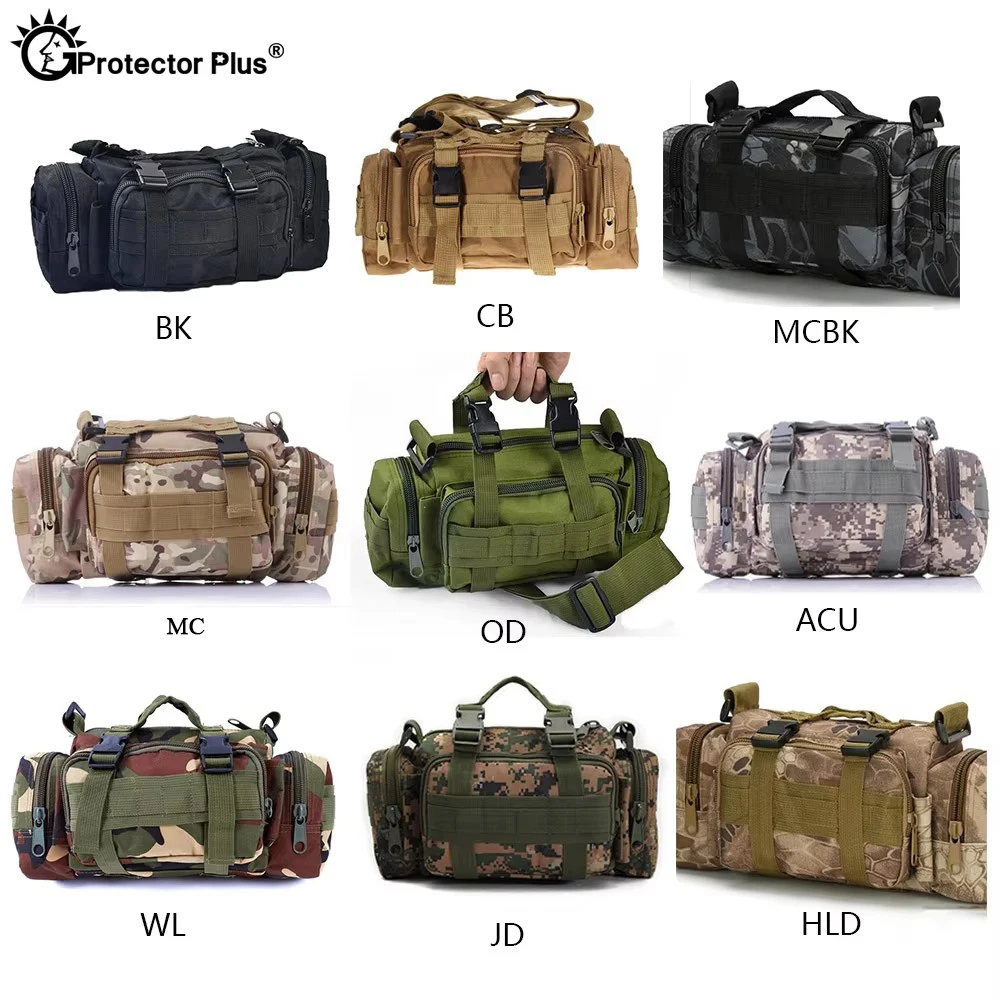 3L Outdoor Camera Bags 600D Tactical Sport Bag Waterproof Camping Climbing Waist Pack Durable Backpack Protector Plus