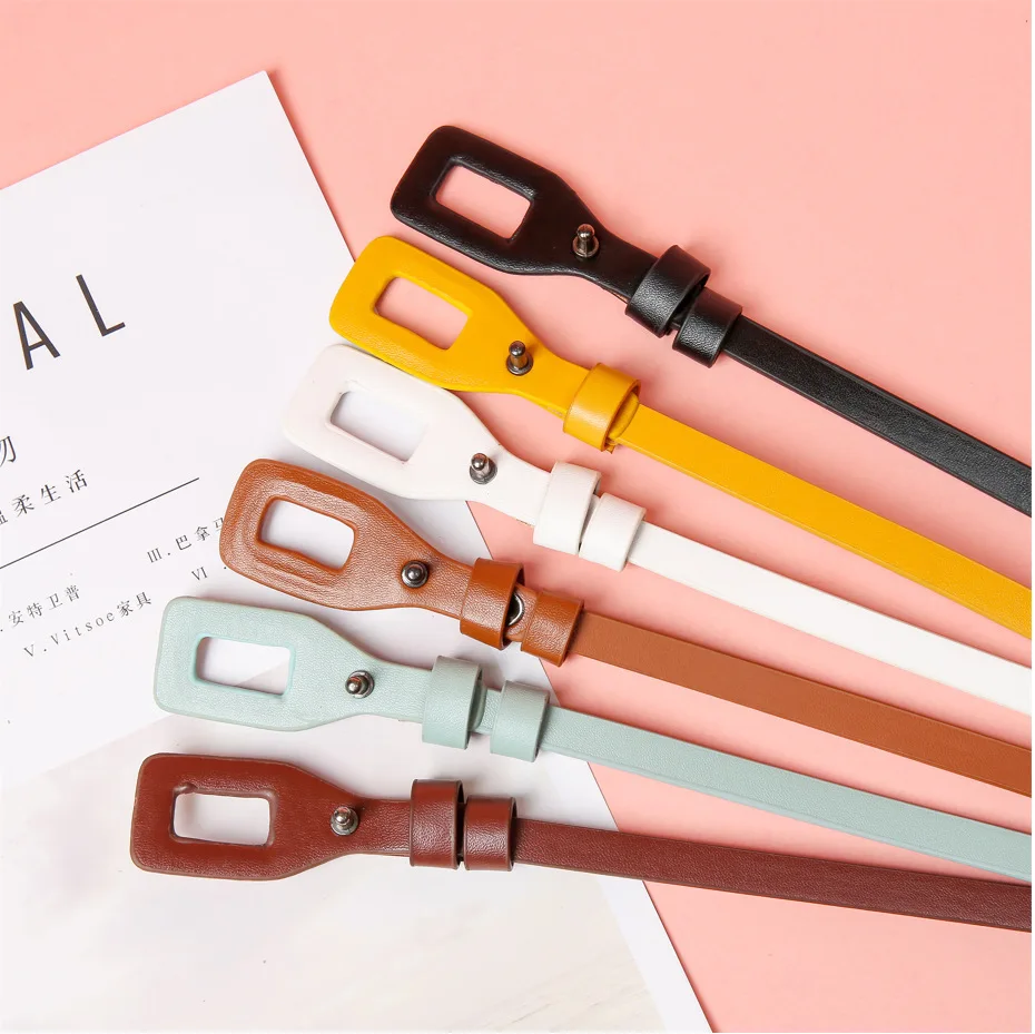Belt Women Summer New Korean Style Decorative Denim Jeans Belt Student Fashion Multifunctional Ins Style Belt