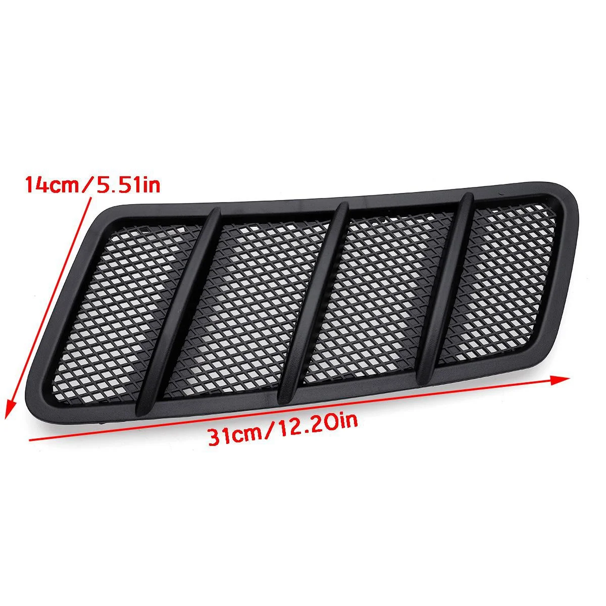 2Pcs รถด้านหน้า Hood Vent Grille Air เครื่องดูดควันสำหรับ Mercedes Benz W166 GL GL350 GL450 GL550 ML ML350 ML550 2012-2015