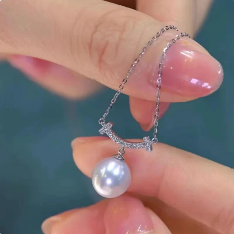 

Великолепный кулон из натурального белого жемчуга Южных морей класса АААА, 10-11 мм, из чистого серебра 925 пробы