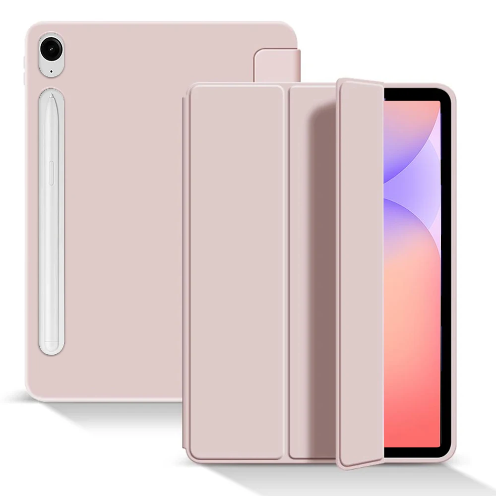 Flip Stand Case voor Samsung Galaxy Tab A9 Plus 2023/ A11 Plus/A9/A11/S10 FE/S10 Lite met Auto Wake/Sleep, Zacht synthetisch leer
