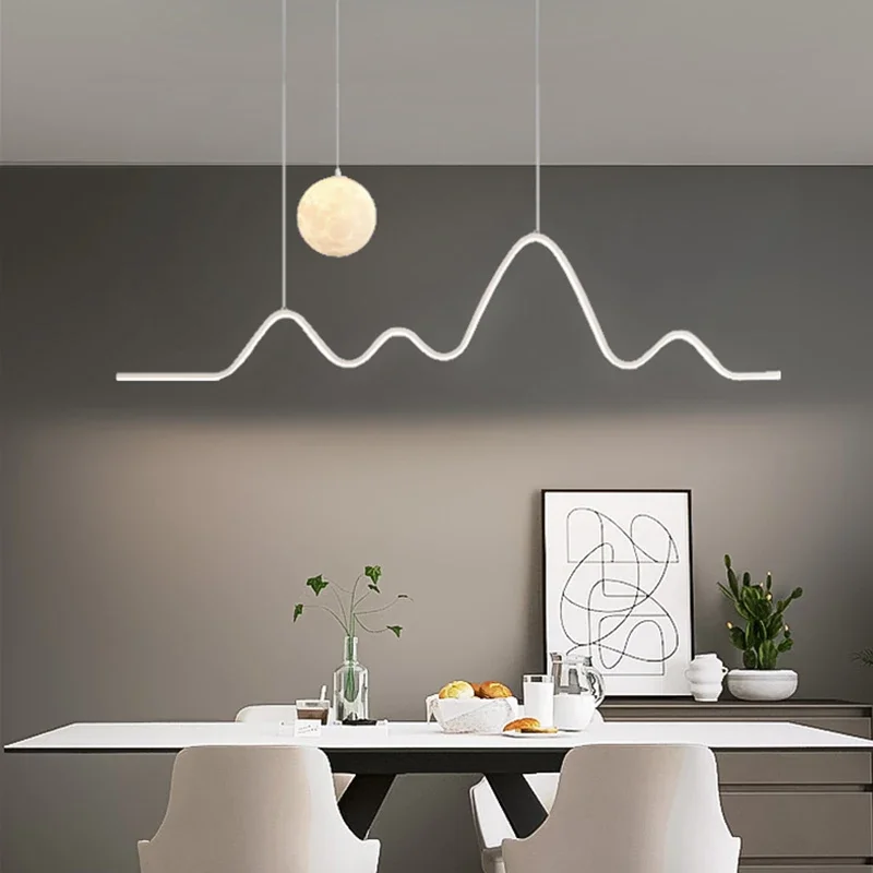 2025 Designer Ceiling Chandelier For Dining Living Room Light Kitchen Pendant Lamp Home Creative Modern Art Decor LED Lighting L