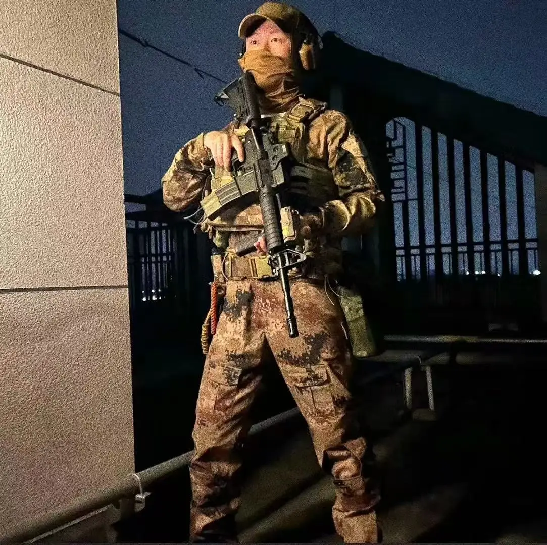 TOM GEN2 outdoor sports combat tactical G2 training suit PLA,wear resistant long sleeved+long pants, Iraqi security forces,