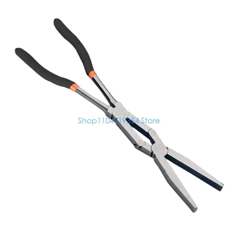 0XLD 13Inch Long Reach Double Joint Pliers Offering Flexibility for Mechanics