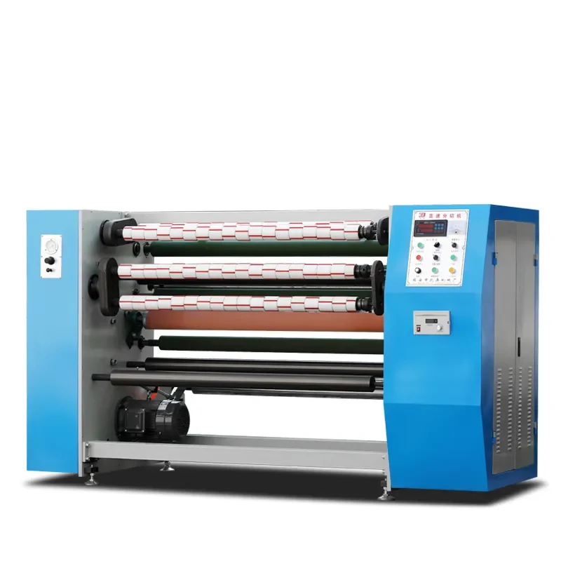 Automatic High Speed BOPP Tape Slitter Slitting and Rewinding Cutting Machine