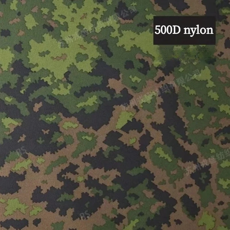 

Ткань из нейлона 500D с камуфляжем «Финский джунгли», устойчивая к красному свечению и истиранию, для тактических жилетов и сумок