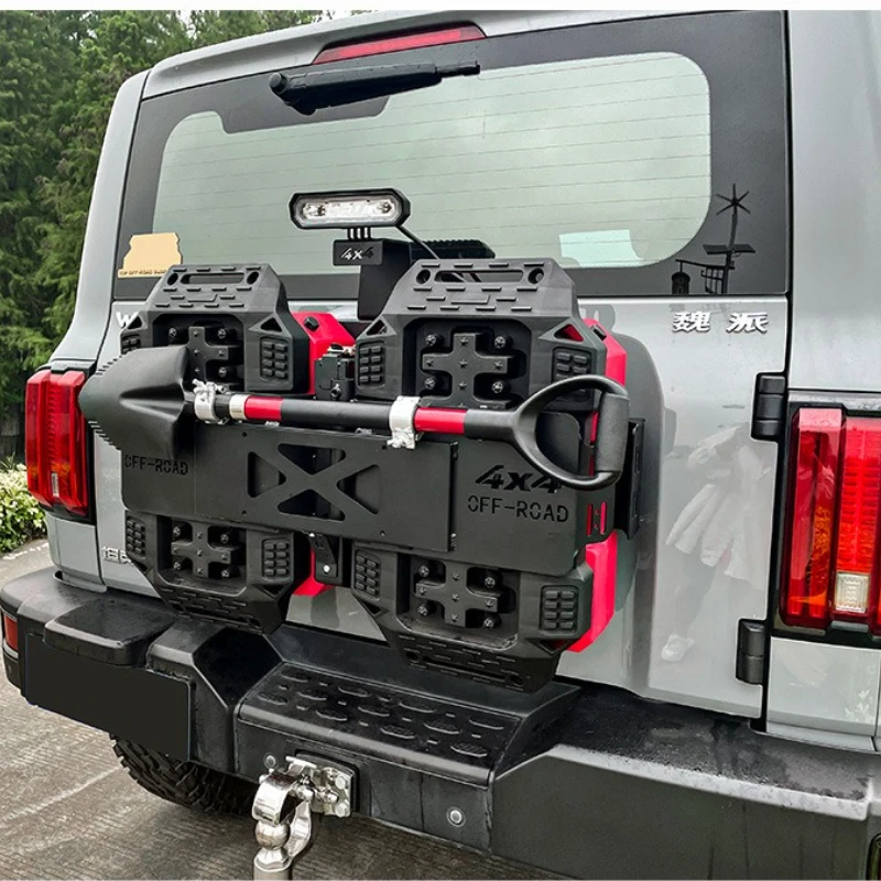 

Custom 4x4 Offroad Tailgate Equipment Integrated Group for Jeeps Wranglers JK JL Exterior Accessories