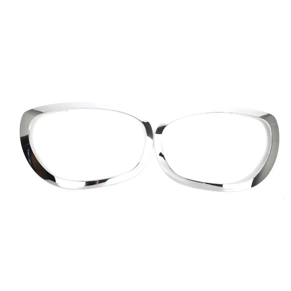 

Для BMW Mini Cooper Countryman F60 2017-2021, хромированное кольцо для фар, лицевая панель, объемная крышка, левый и правый 51137388117 51137388118