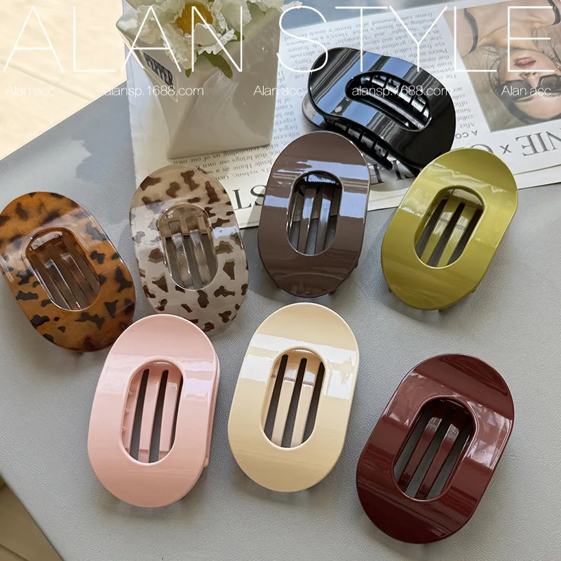 

Новая большая полая заколка в виде акулы, корейская модная женская заколка на голову, аксессуары для волос, высококачественная заколка для волос