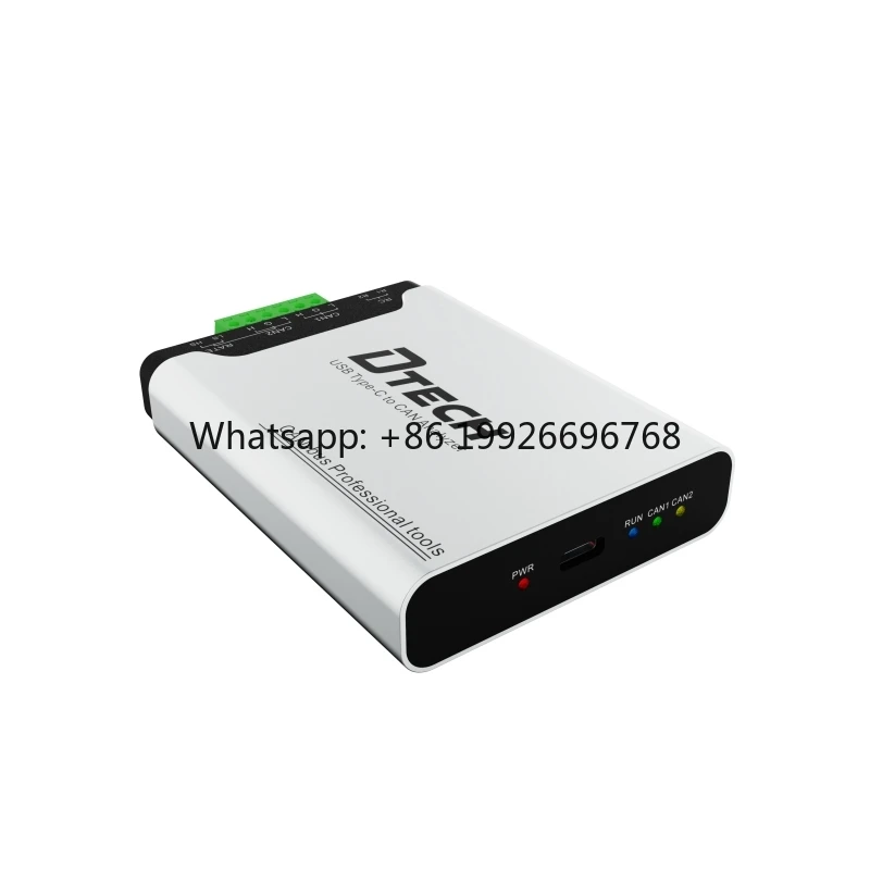 DTECH IOT5062 USB Type C to CAN BUS Analyzer Debugger Professional Tools Box