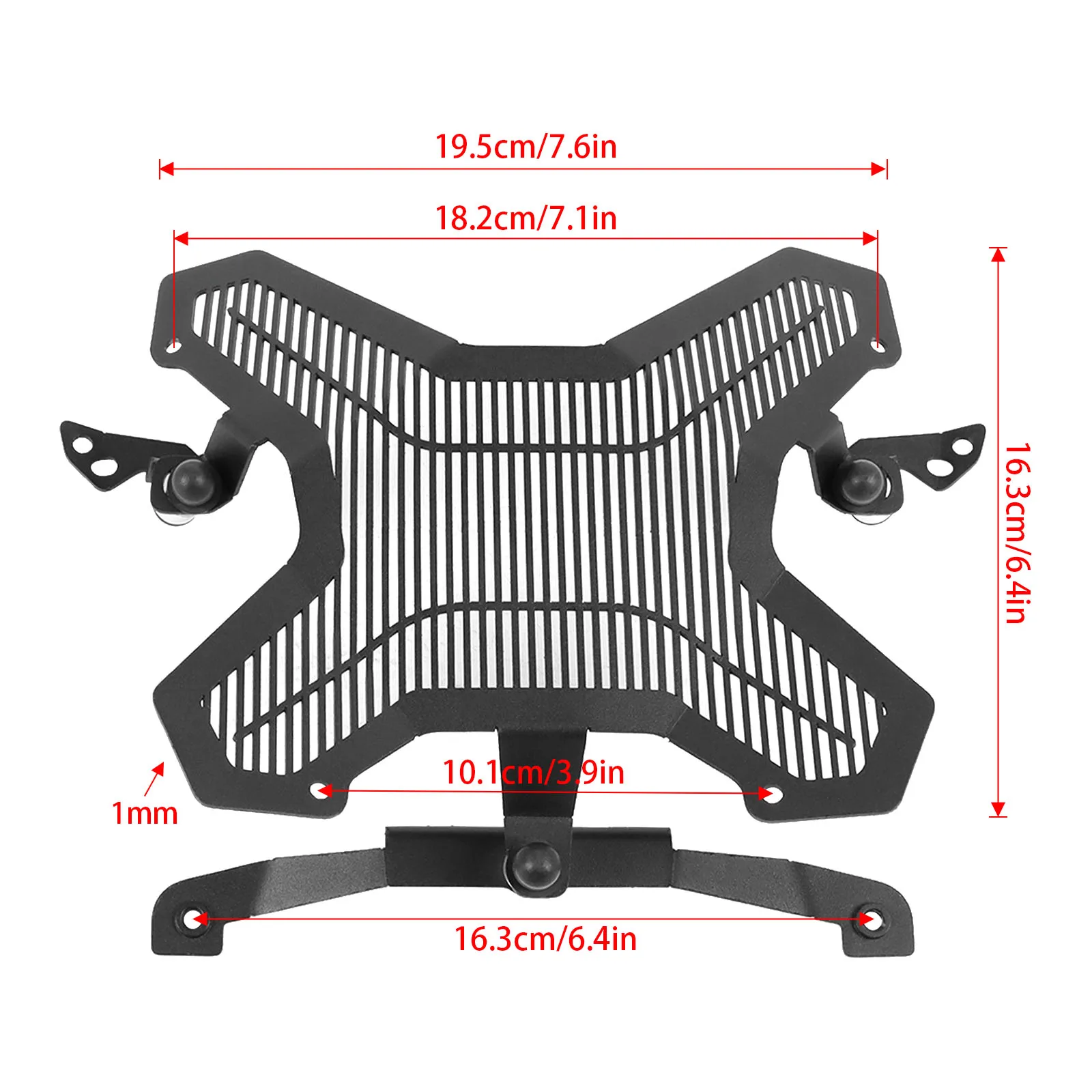 R1300GS العلوي الحرس حماية لسيارات BMW R 1300GS R1300 GS R 1300 GS ADV 2023-2025 دراجة نارية رئيس ضوء مصبغة غطاء حماية