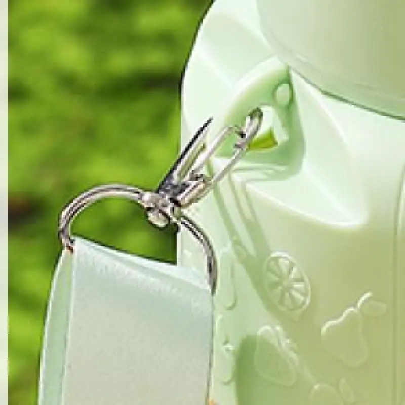 خلاط USB قابل لإعادة الشحن، كوب عصير كهربائي محمول سعة 27 أونصة للعصائر والحليب والمخفوقات والعصائر - أخضر مع قش مجاني، مدمج و