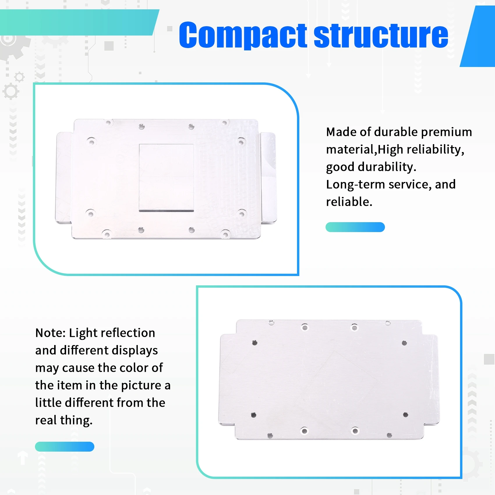 X64A-For Tesla V100 SXM2 Water-Cooled GPU Cooler Plate Vapor Chamber High-Efficiency Cooling For AI Computing Cooled Cove