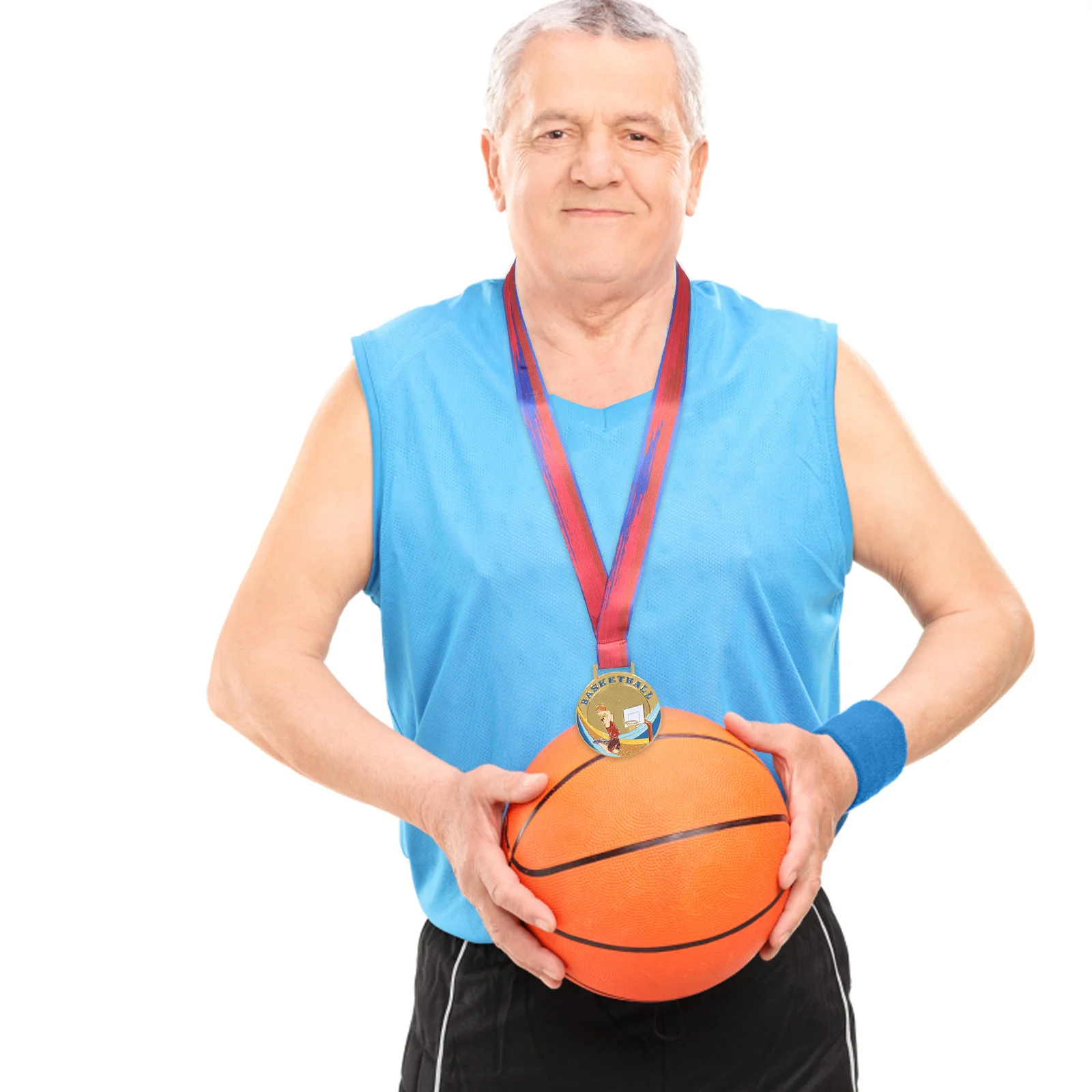 Basketball Medals Metal Gold Custom Trophy Awards Lightweight Durable Elegant Commemorative Athletic