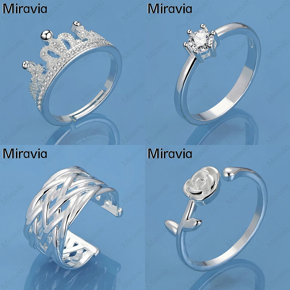 

Миравия, стерлинговое серебро 925, круглое кольцо с цирконом, женские креативные темпераментные аксессуары, ювелирные изделия для вечеринок