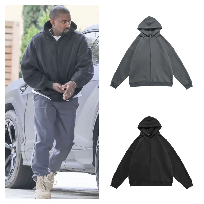 Kanye West Season 6 Hoodie Jacket High Quality 1:1 100% Cotton Season Collection Vintage Oversize Mens Womens Jackets