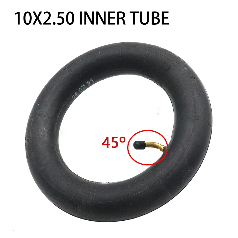 10 Inch 10x2/2.125 10x2.50 Inner Tube for 10x2 255x80 10x3.0 80/65-6 Tire  Electric Scooter Balance Bike Tyre