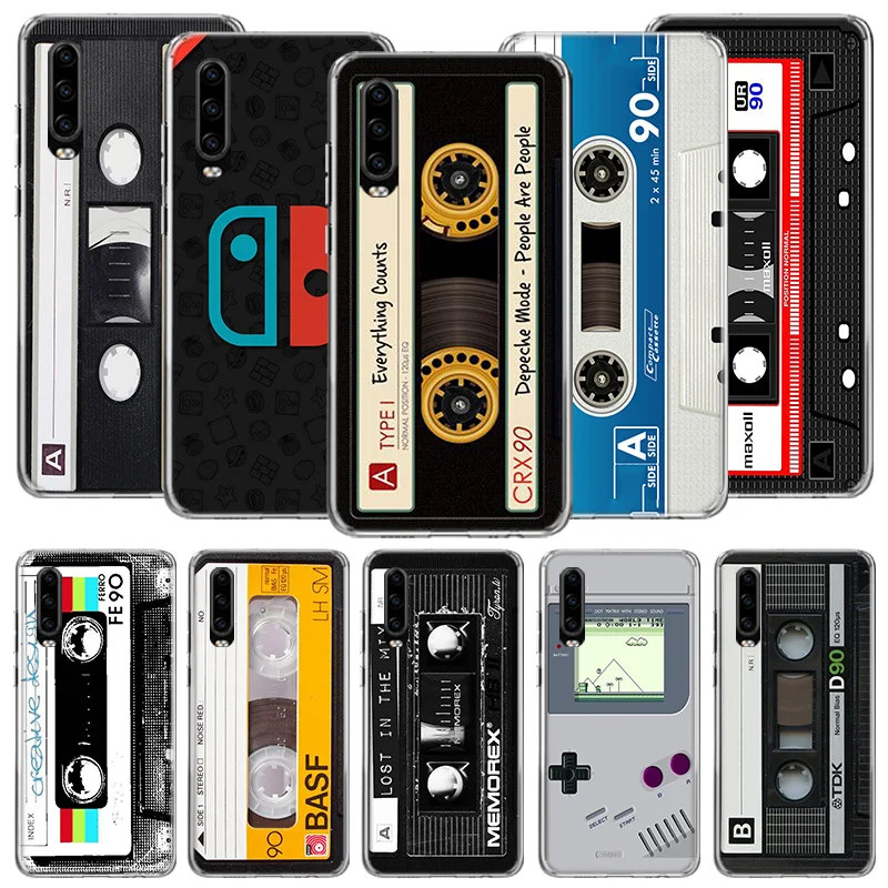 Funda de teléfono con Cassette de cinta magnética Vintage para Xiaomi Poco X4 F4 GT X3 NFC X5 X6 X7 Pro 5G M5 M5S M3 F5 Mi F6 F3 F2 F1 cubierta Coqu