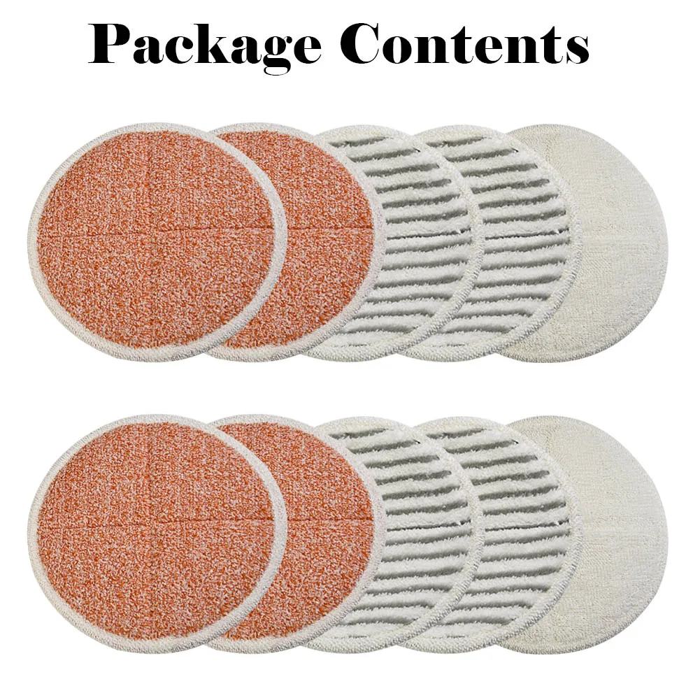 20522 Cleaning Pads 2240N Accessories Floor pads For Bissell for spinwave Microfiber Mop Replace Scrubbing pads