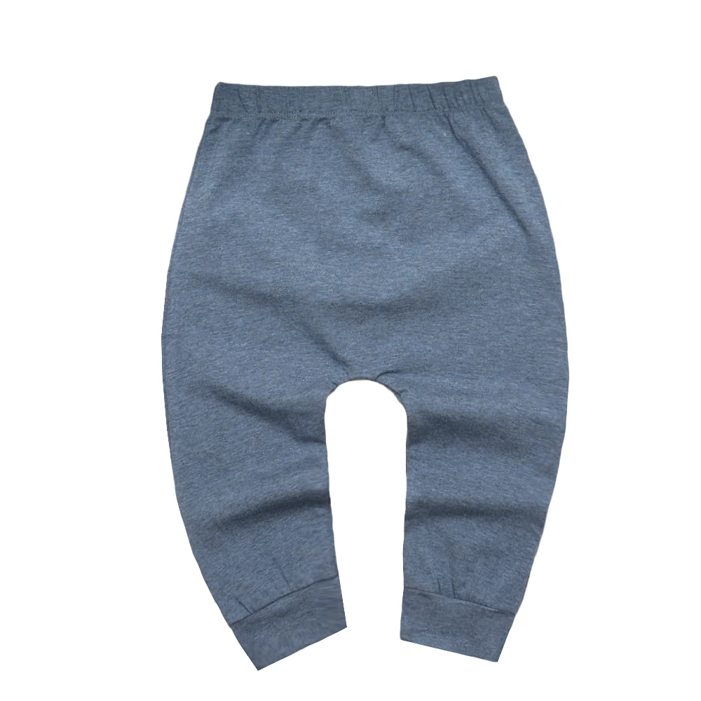 2023 Kids Pants For Boys Clothing Solid Cotton Stretch Pants Baby Trousers Children Harlan pants four seasons Infant Costume