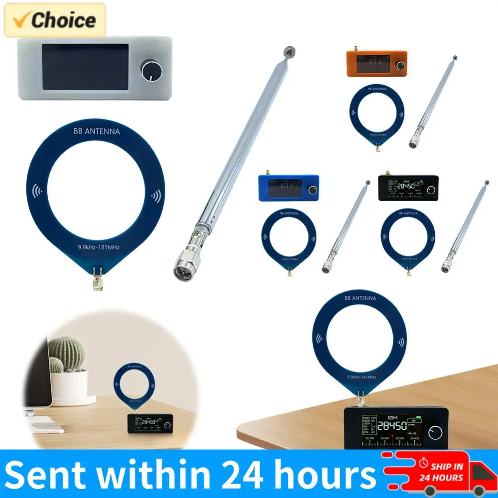 

Портативное радио SI4732 0.5-108 МГц, USB AM FM, карманное мини-радио с IPS-экраном 1.9 дюйма, вседиапазонный радиоприемник HF SW MW VHF