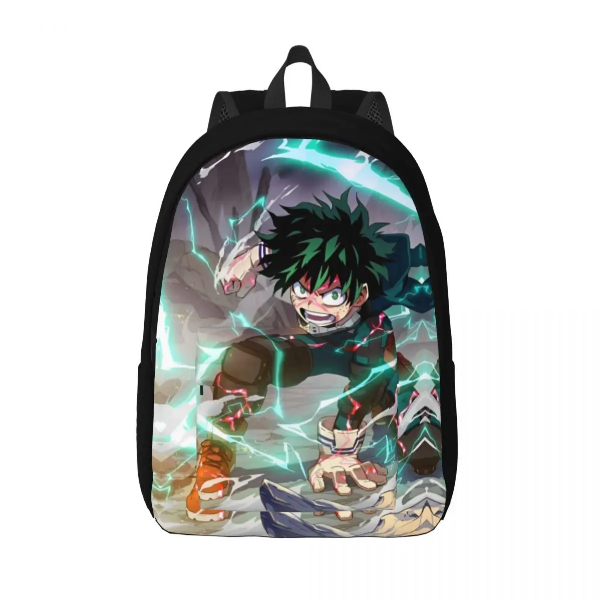 

Cartoon My Hero Academia for Men Women Student School Bookbag Midoriya Izuku Daypack Middle High College Lightweight