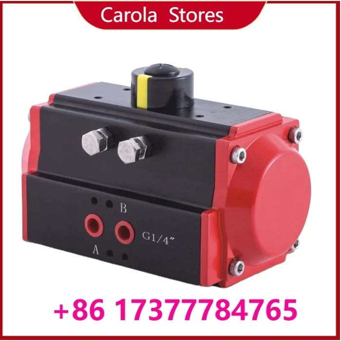 Factory Supply Single Acting Spring Return Pneumatic Rotary Actuator CE ATEX SIL3 Certified 90 Degree Air Actuator for Ball