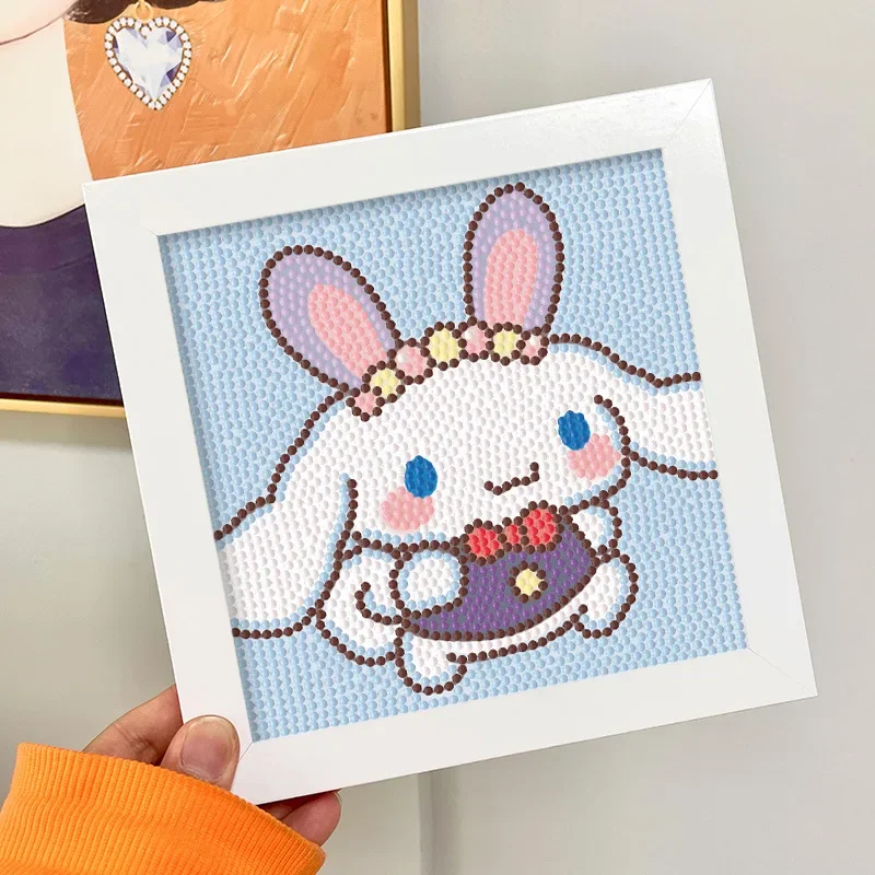 New Anime Cinnamorolls Diamond Painting Children\'s DIY Hand-made Cross-stitch Paste Diamonds Embroidery Material Kit Wholesale