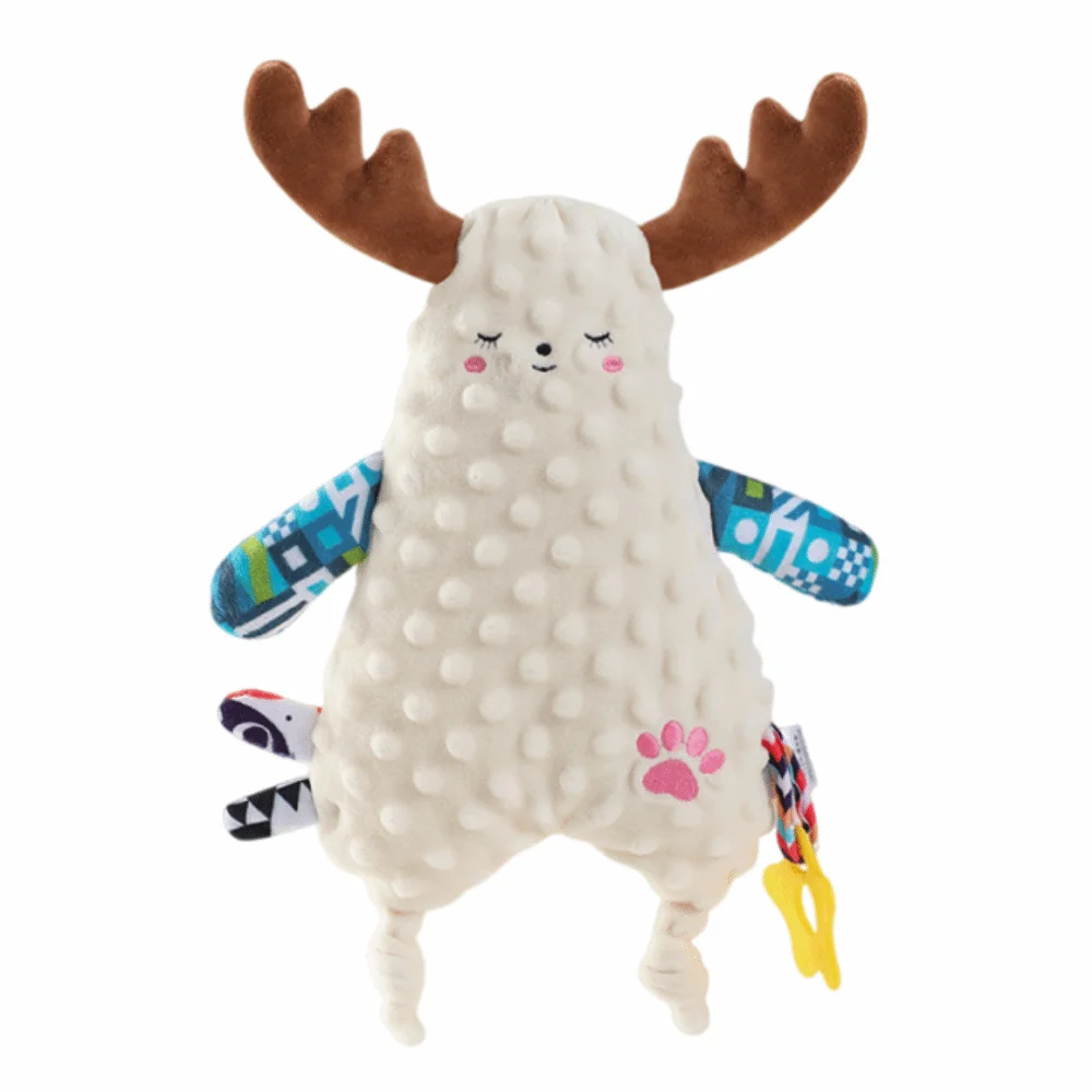 Fashion Lion Rabbit Baby Comforter Soft Cute Baby Appease Comfortable Wear-resistant Animal Placate Dolls Girl Boy