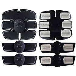 EMS Muscle Stimulator Abdominal Muscle Massager Hip Training Fitness Fat Burning Buttocks Arm Abdomen Trainer Apparatus Slimming