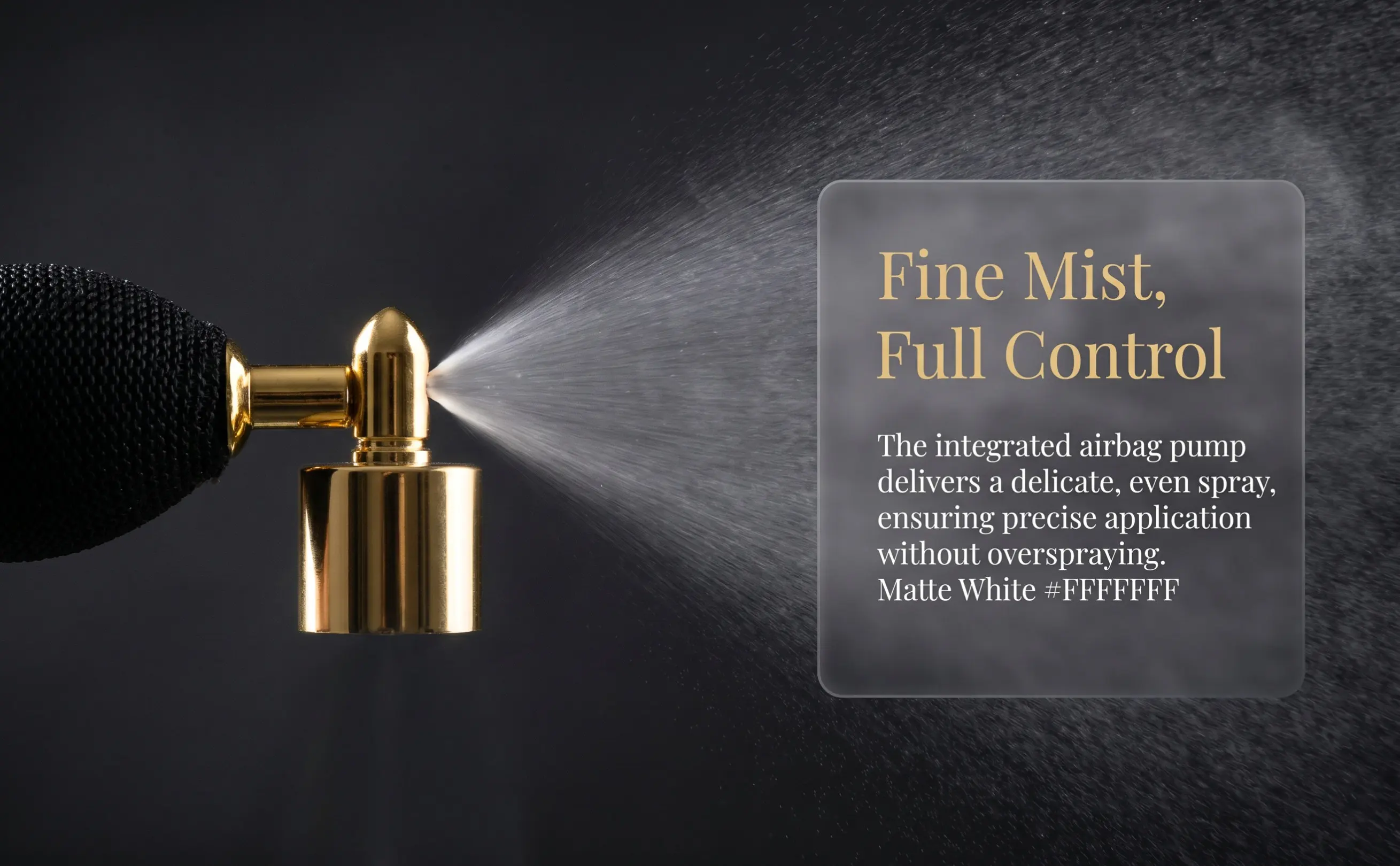Perfume Bottle Spray Head Airbag 18Mm Black Golden Fine Mist Spray Cap Replacement Perfume Dispenser Pump Sprayer Accessories view 6