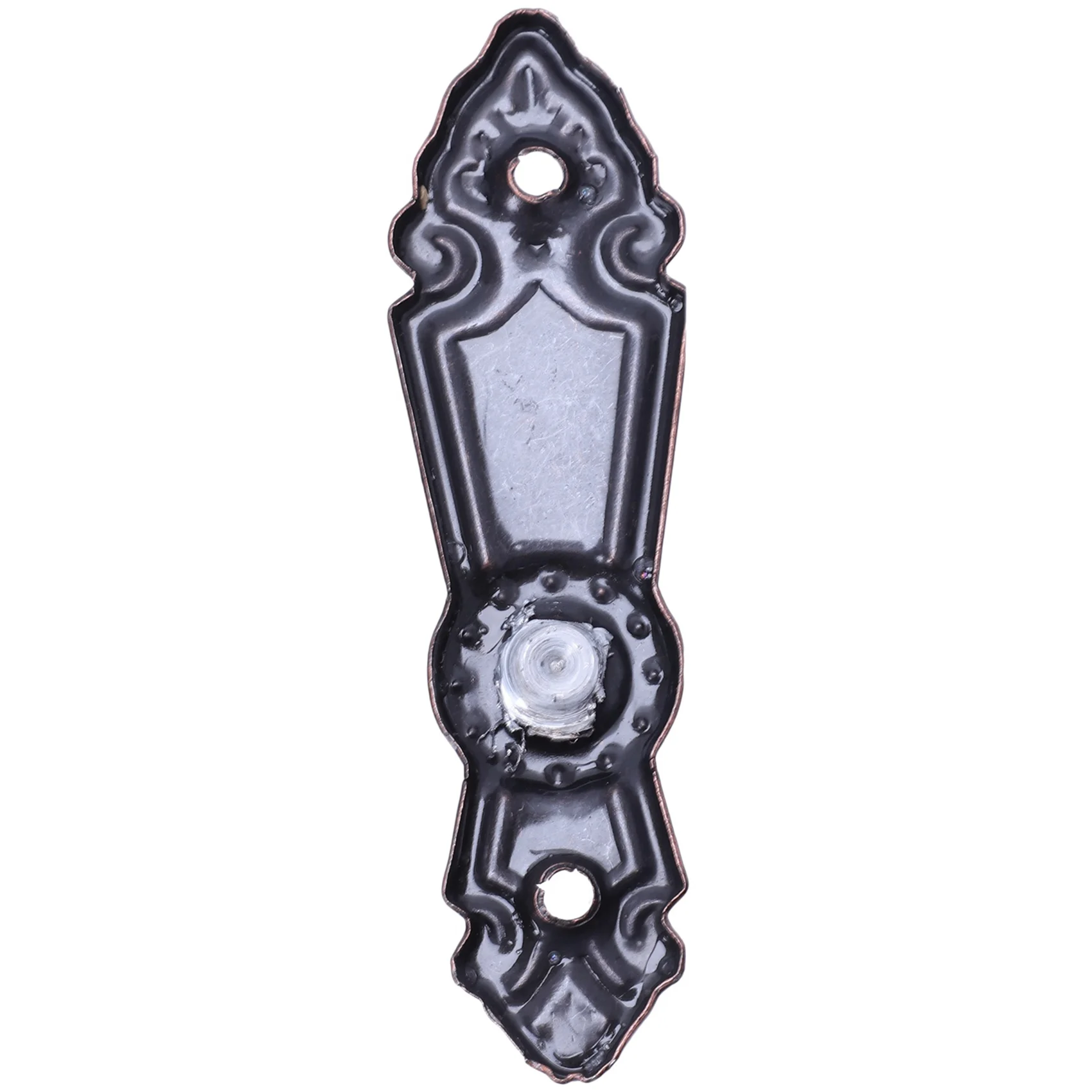 ABHB-Metal Curtain Tassel Tie Back Tieback Mini Wall Hooks 4PCS Red Bronze