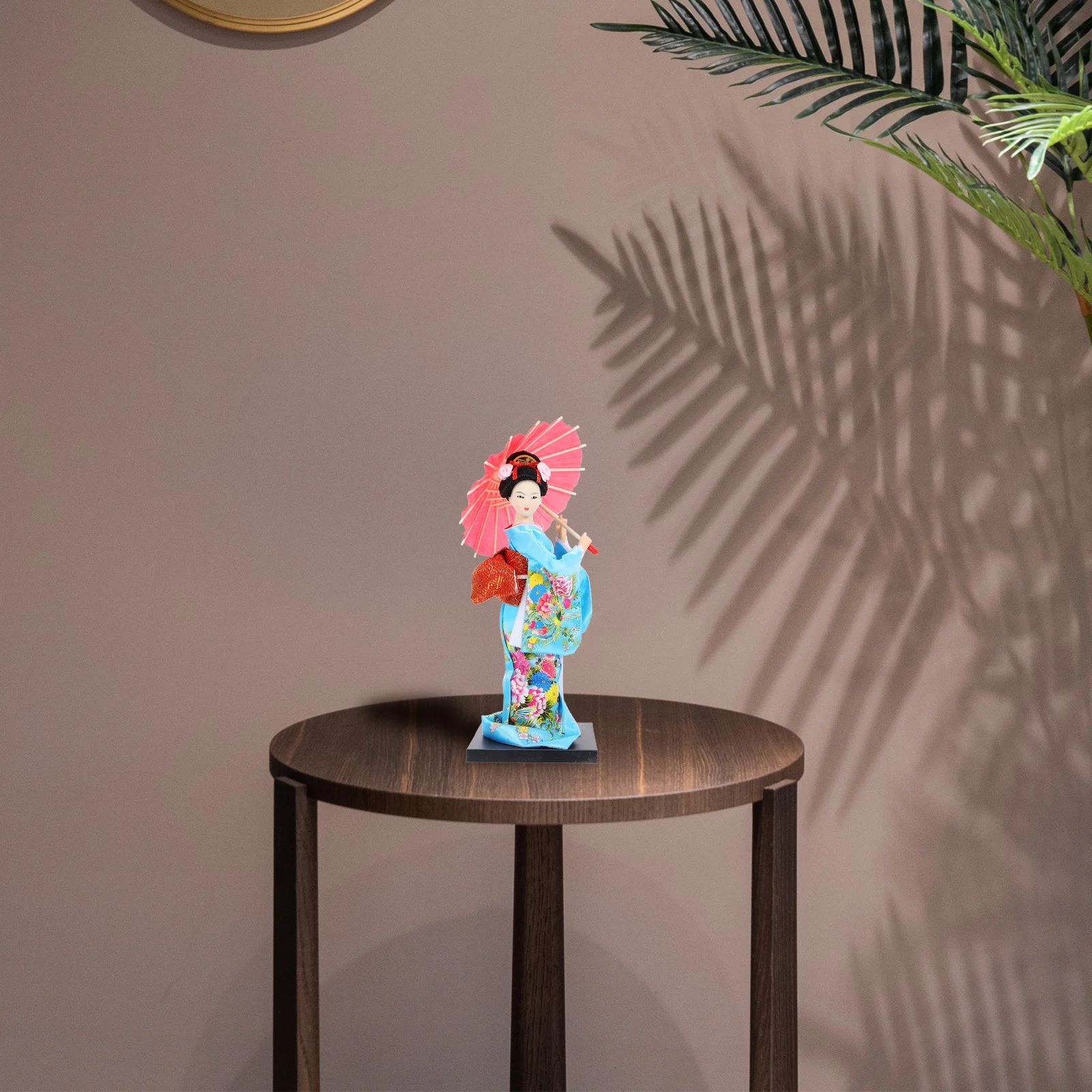 

Japanese Kimono Home Decor Table Centerpieces Sky Blue Child Kimonos Accessories Craft New Year Holiday Decorations