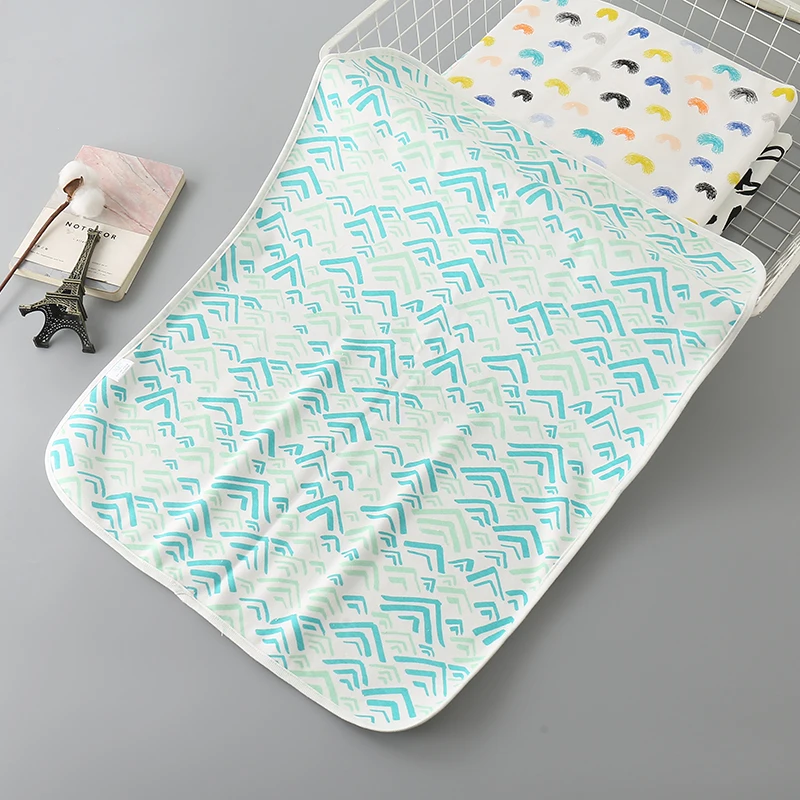 Multifunction Waterproof Cotton Play Games Mats Pad Portable Baby Diaper Changer Mat 90x120cm Baby Diaper Changing Mat