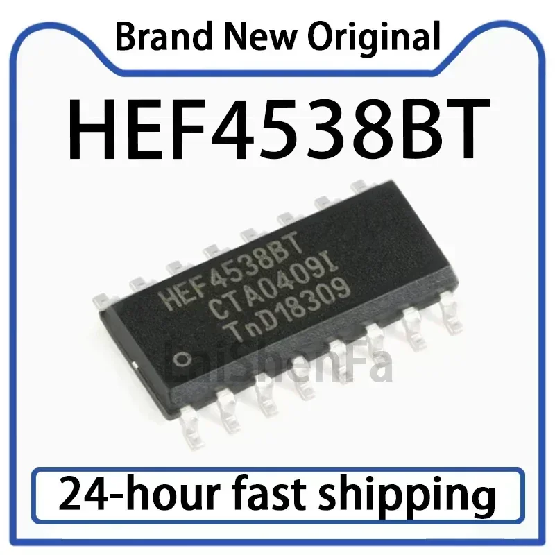 10PCS HEF4538BT SMT SOIC-16 Dual Precision Monostable Multi Harmonic Oscillator Chip in Stock