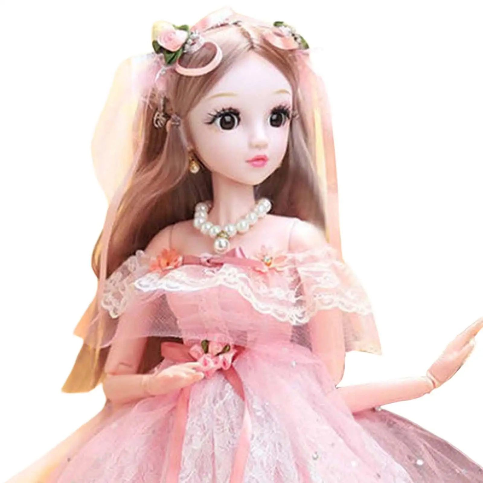 ตุ๊กตาสาวแต่งหน้าหน้า 60 ซม.Ball Jointed ตุ๊กตาตุ๊กตา BJD สําหรับตุ๊กตา Playset