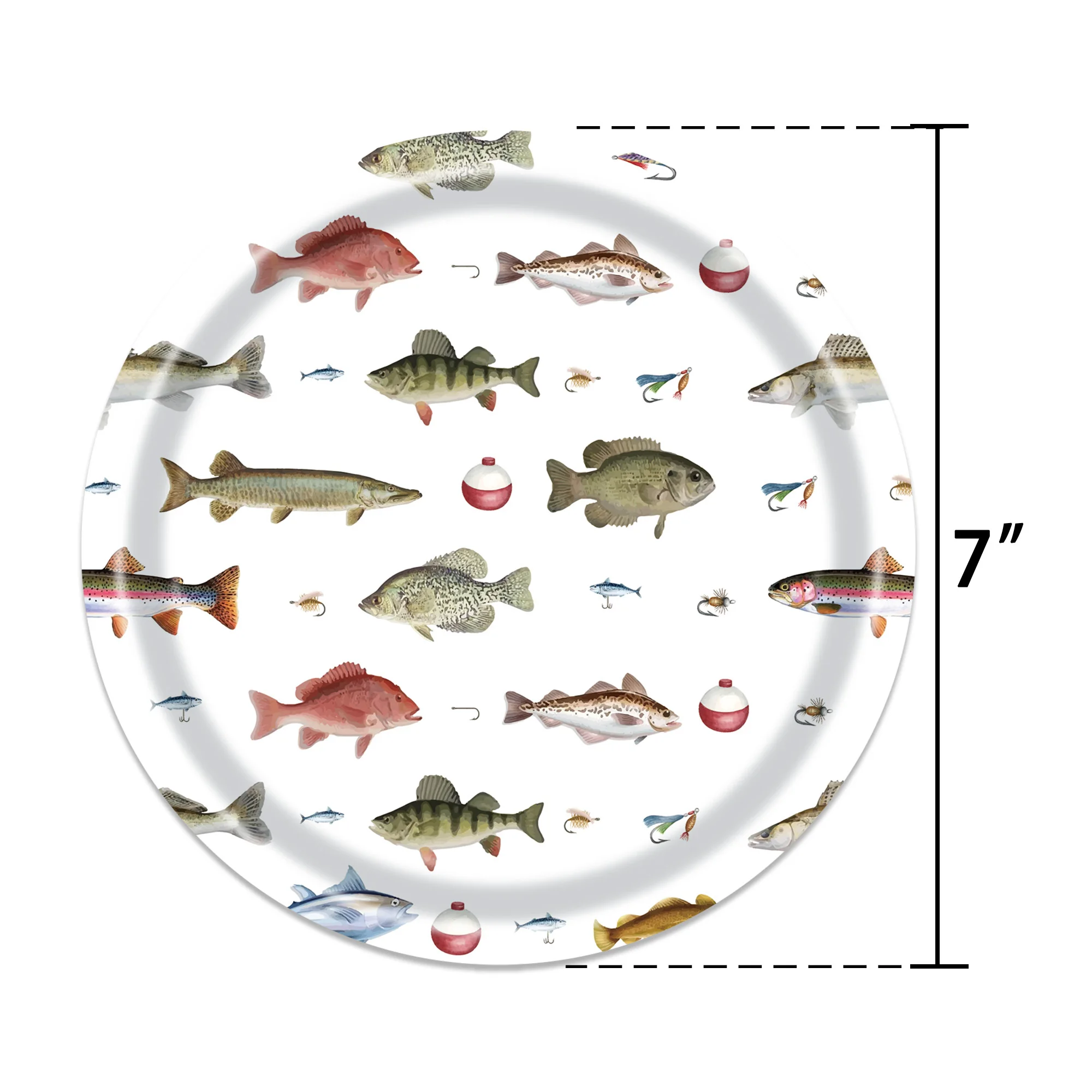 Gone Fishing Party Decor Fishing Themed Tableware Tablecloth Plates Napkins for Little Fisherman Ofishally One Birthday Decors