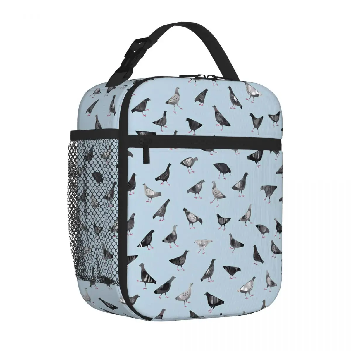 Bestselling Pigeons Doing Pigeon Things Bedspreads For Bed Modern Reusable Lunch Bag Office Lunch Insulated Food Bag