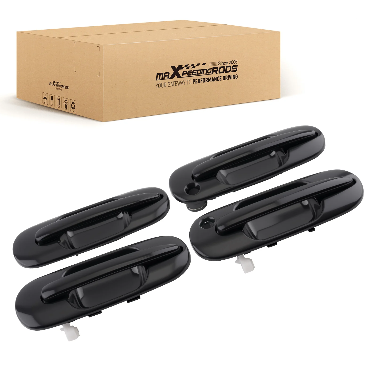 

Outer Door Handle for Honda CR-V 1997-2001 72680S10003 72180S10003 Black