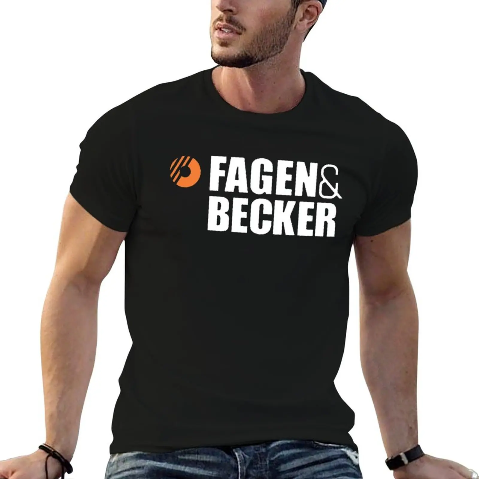 fagen _amp_ becker T-Shirt t shirt man casual man t shirts for men casual t shirts for man cotton T-shirt