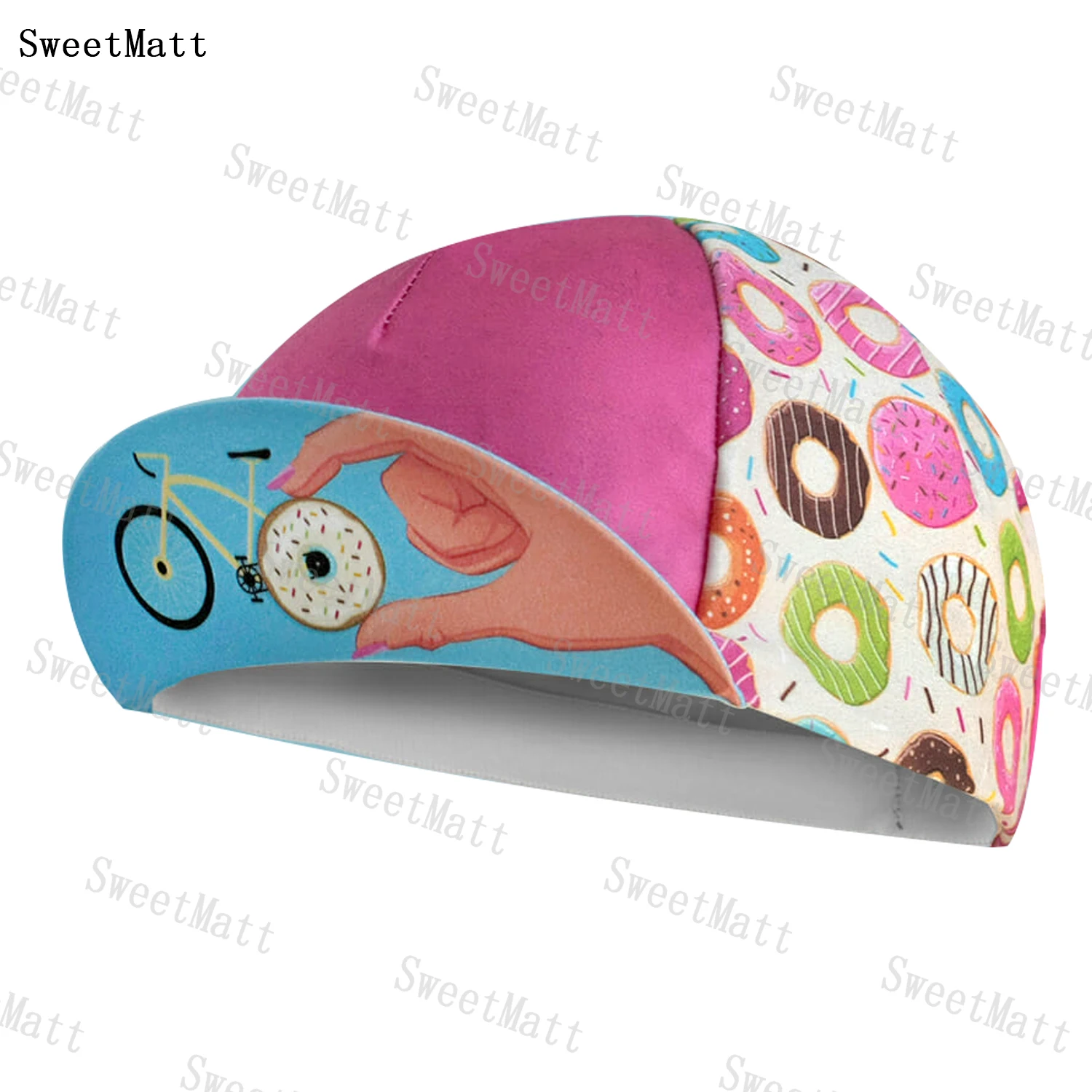 2022 New SweetMatt  Cycling Cap Couple Models Bike Sport Hat Breathable And sweat-Absorbent 100% Polyester For Bicycle Balaclava