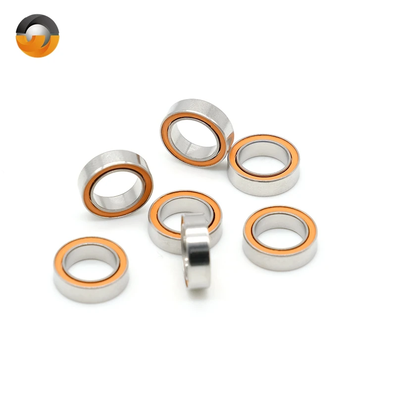 10pcs SMR128-2RS 8x12x3.5 mm ABEC-7 Stainless Steel Hybrid Ceramic Ball Bearing SMR128RS CB LD