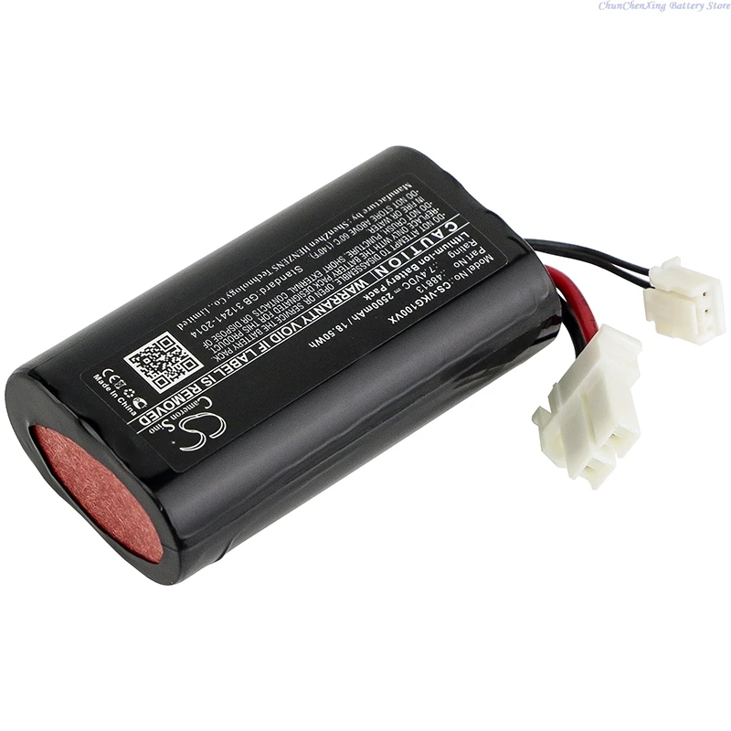 

7.4V 2500mAh Vacuum Cleaner Battery 48813 for Vorwerk Kobold VG100 +TOOL