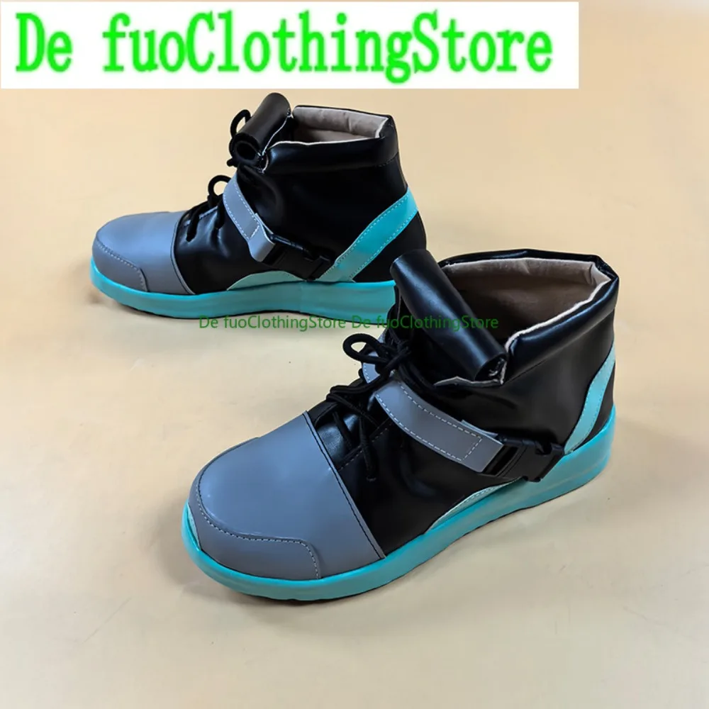 

DefuoClothing Honor Of Kings Pei Qihu Обувь для косплея Аниме Игра Ролевые костюмы для Хэллоуина Обувь Сапоги