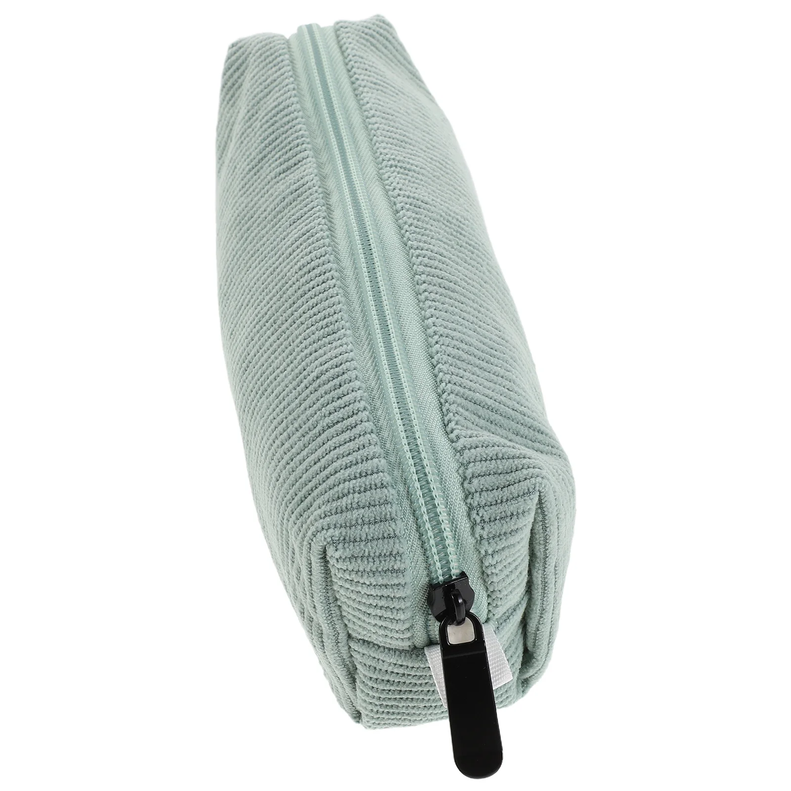 

Vintage Pure Color Pencil Case Small Pencil Pouch Soft Polyester Organizer Zipper Pen Bag School Office Travel Supplies