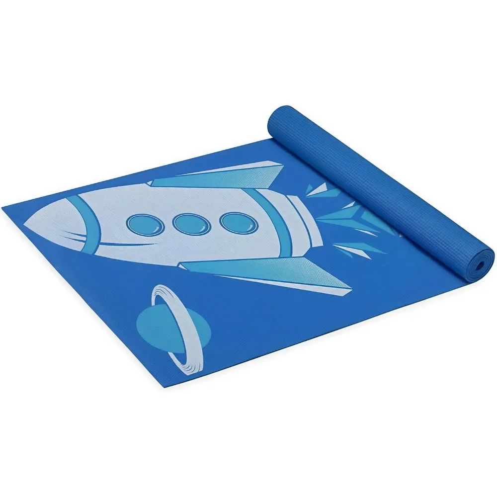 

Kids Yoga Mat Fun Prints for Active Playtime Babies Toddlers Young Children Exercise