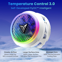 Flydigi B7X/B8X Cellphone Cooler Frequency Conversion Super Heat Dissipation Magnetic Radiator RGB Light For Iphone Ipad Android