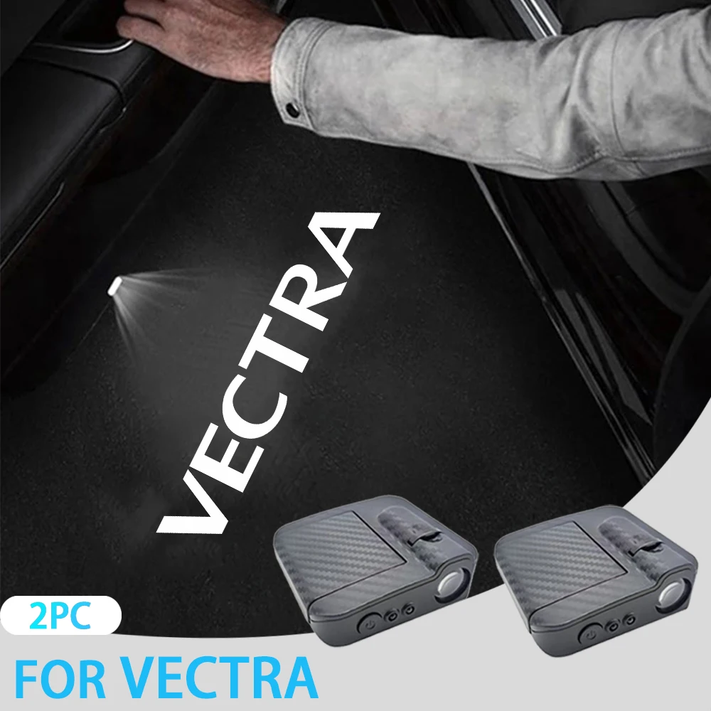 

2PCS Car Door Welcome Lights Laser Projector Logo Wireless Sensing For Opel VECTRA Logo car Accessories